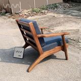  Sofa đơn gỗ - Ghế đọc sách - Hans J. Wegner Armchair 