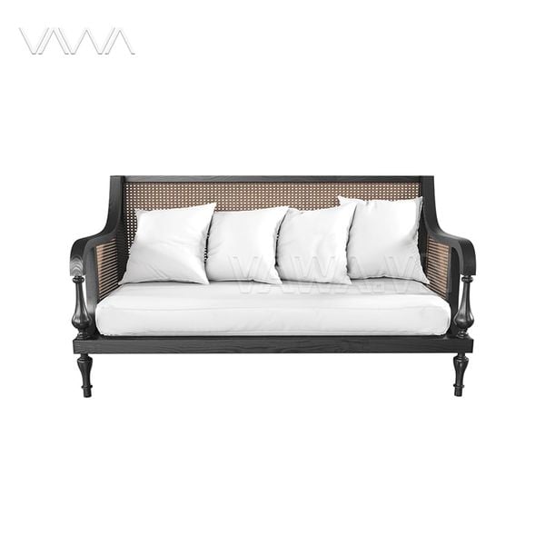 Sofa gỗ Indochine Đông Dương - SOFA rustic gỗ