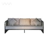  Sofa Rustic nan gỗ - Sofa gỗ Indochine 