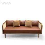  SOFA Văng Rustic Gỗ Mây 