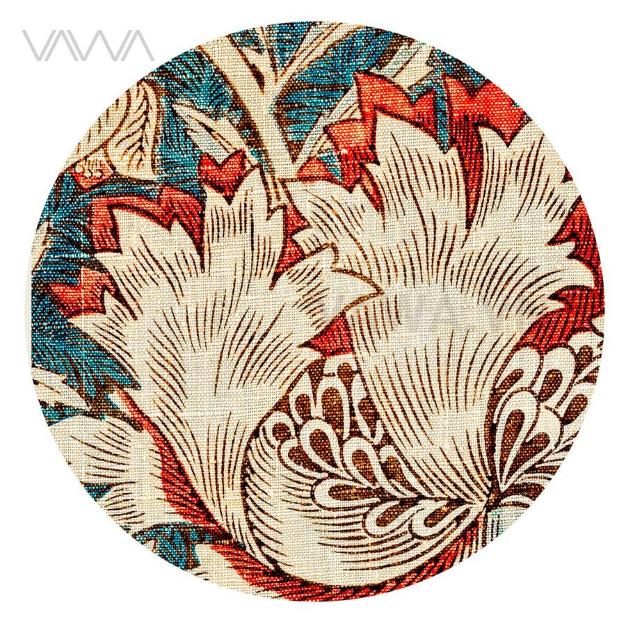  Tranh hoạ tiết cổ điển in hoa William Morris 