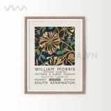  Tranh hoạ tiết cổ điển in hoa William Morris 