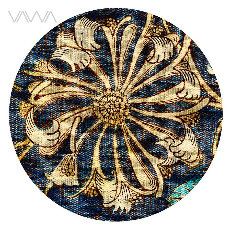  Tranh hoạ tiết cổ điển in hoa William Morris 