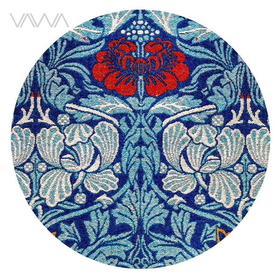  Tranh hoạ tiết cổ điển in hoa William Morris 