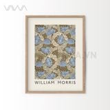  Tranh hoạ tiết cổ điển in hoa William Morris 