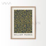  Tranh hoạ tiết cổ điển in hoa William Morris 