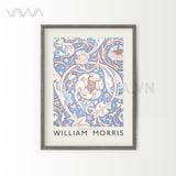  Tranh hoạ tiết cổ điển in hoa William Morris 