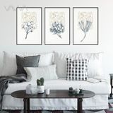  Tranh treo tường Hoa lá cách điệu nghệ thuật 