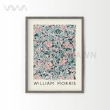  Tranh hoạ tiết cổ điển in hoa William Morris 