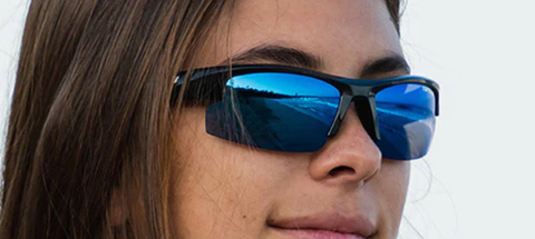 SHUTOUT |  GLOSS BLACK - Tròng Smoke Blue