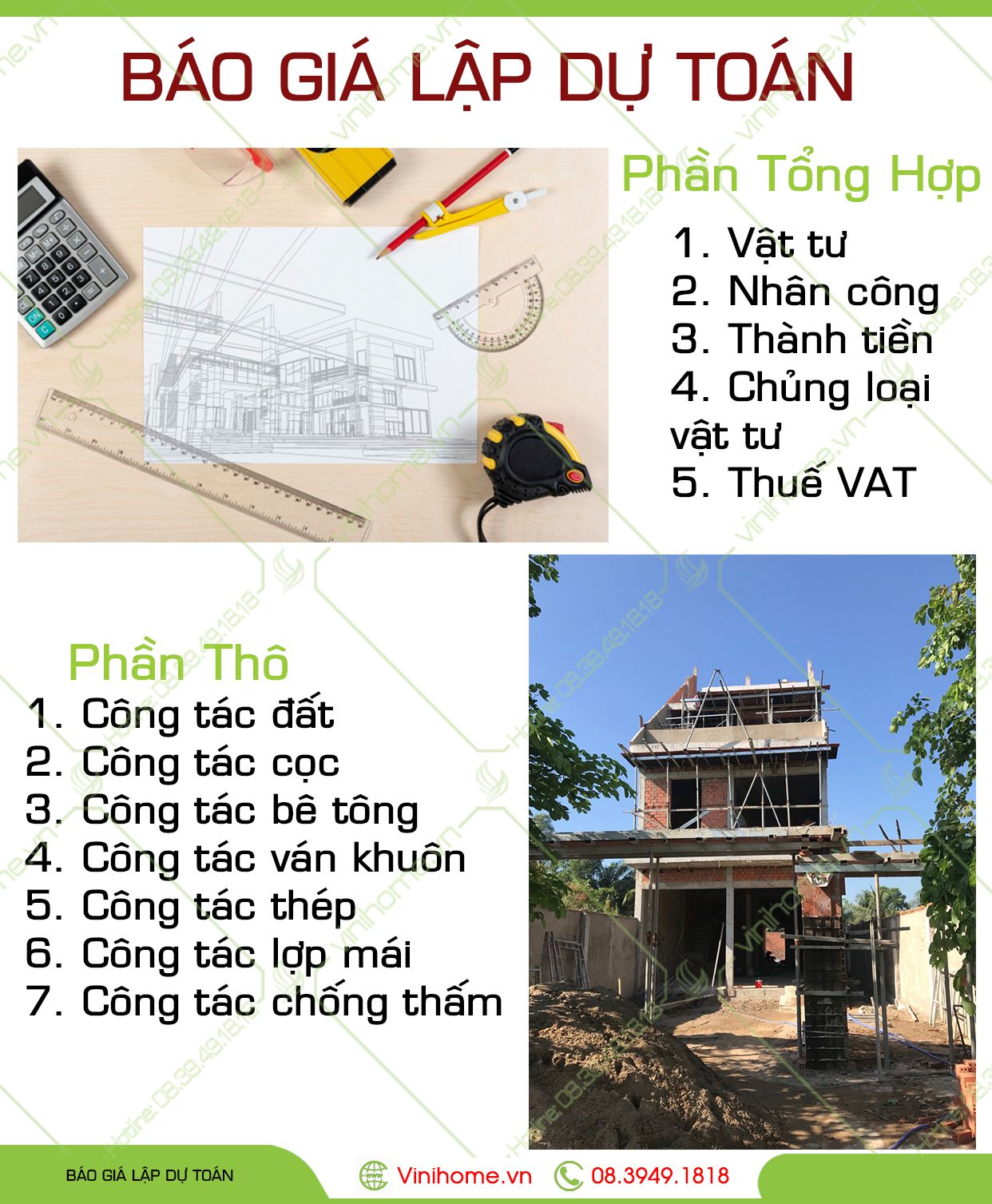  Báo Giá Lập Dự Toán 