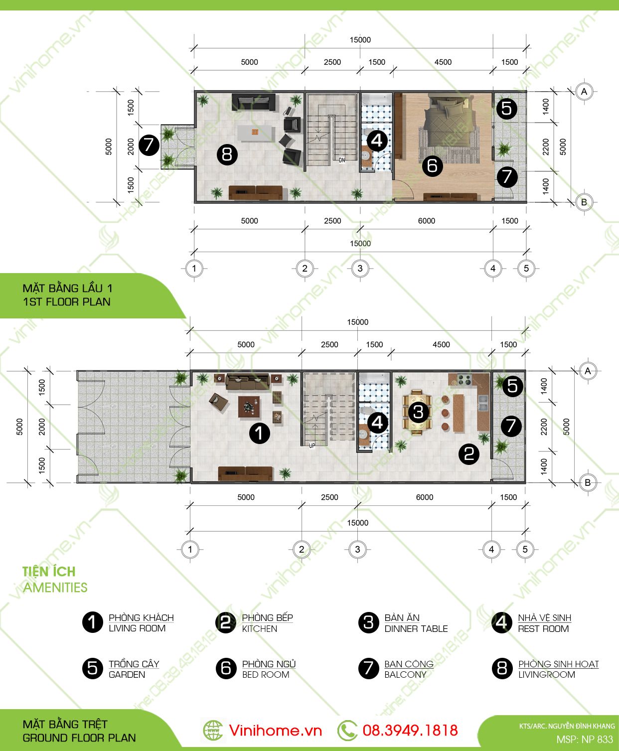  Nhà Phố 5x17m 