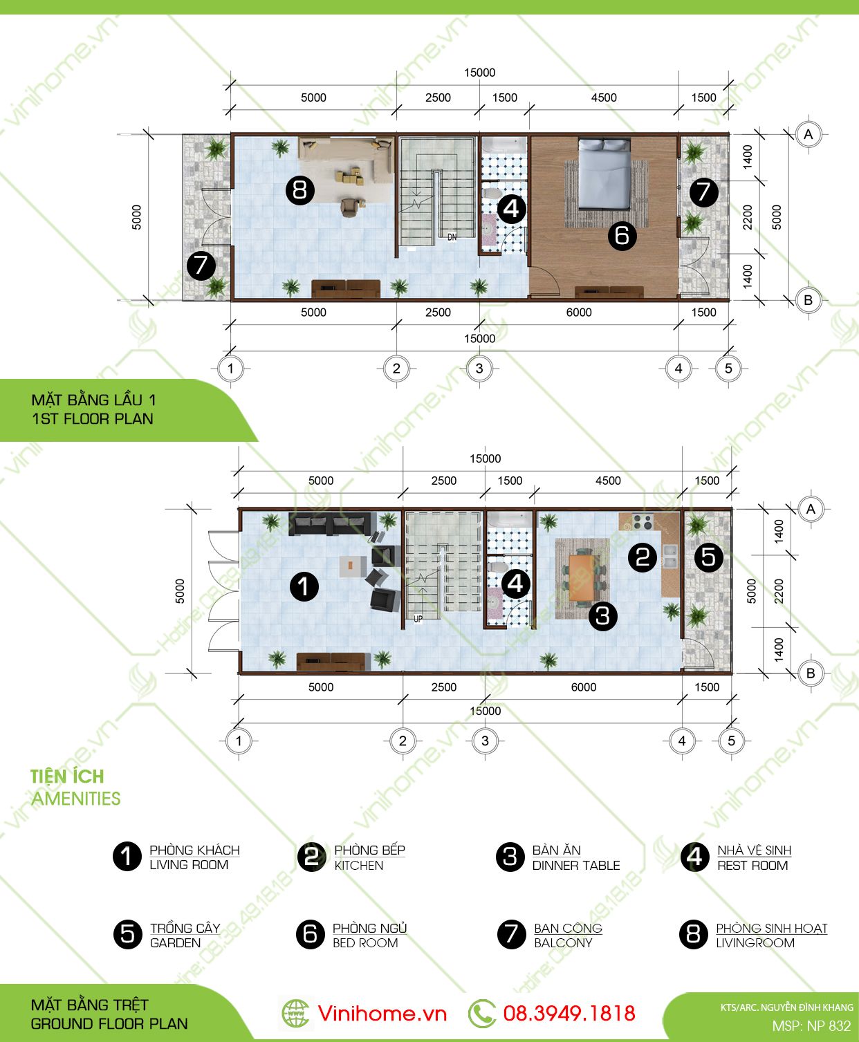  Nhà Phố 5x20m 