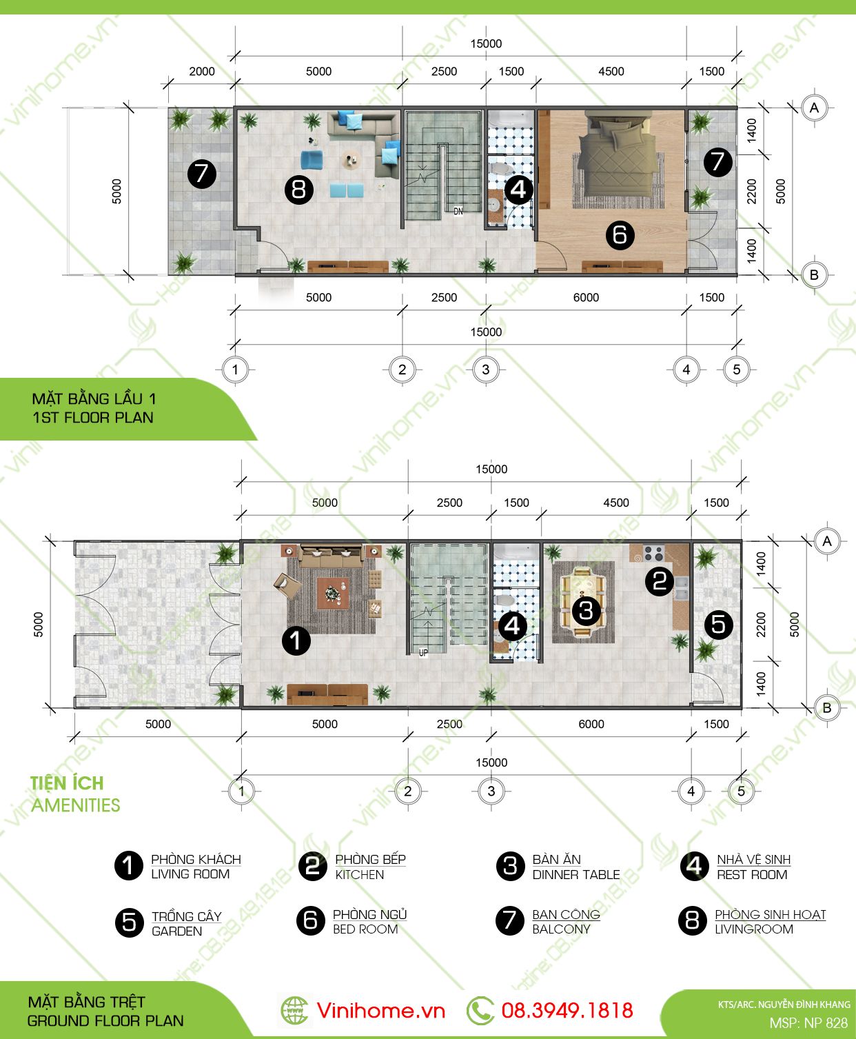  Nhà Phố 5x22m 