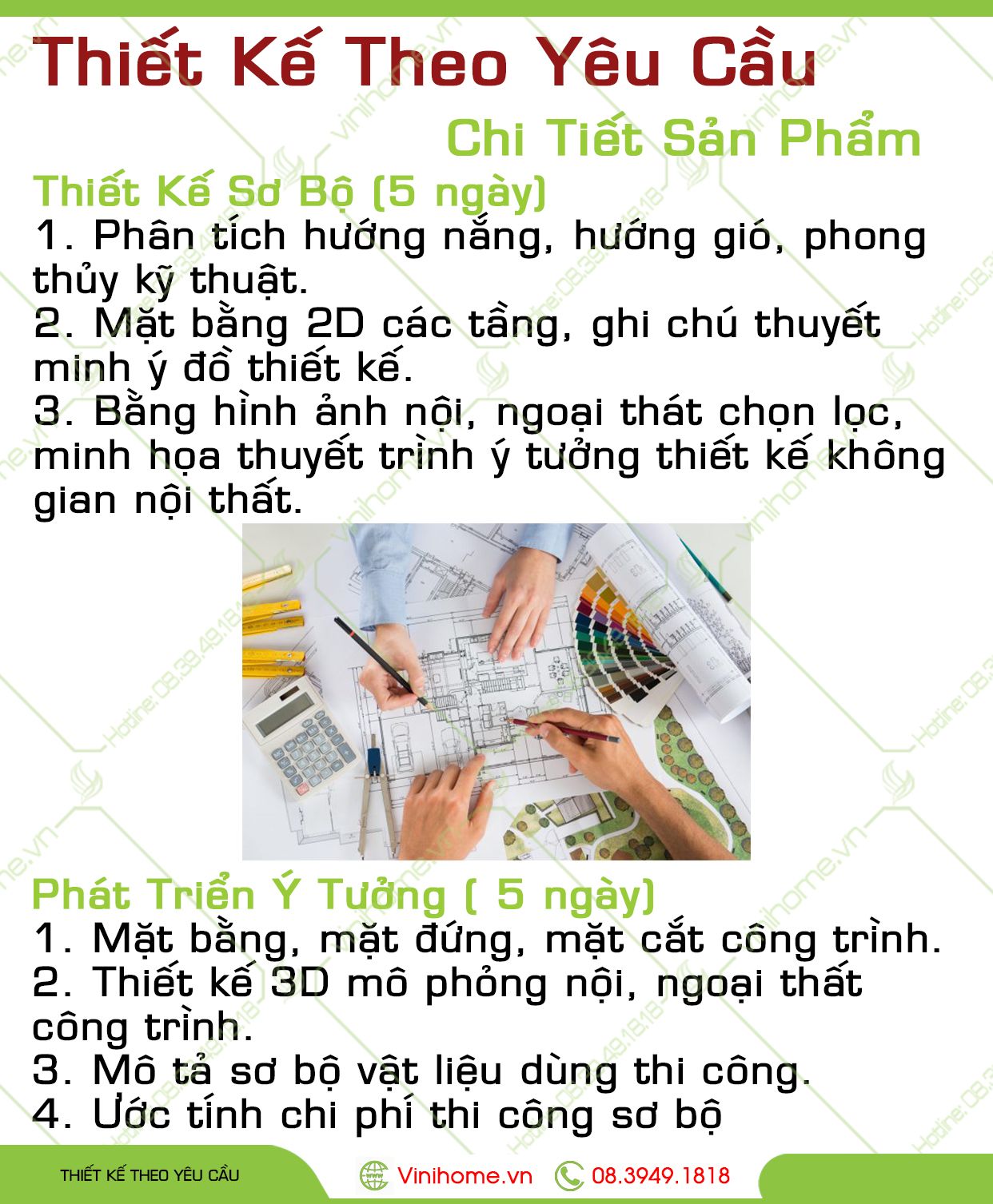  Thiết Kế Theo Yêu Cầu 