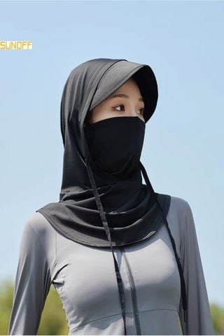 Khẩu Trang Chống Nắng Full + Nón SunCooling