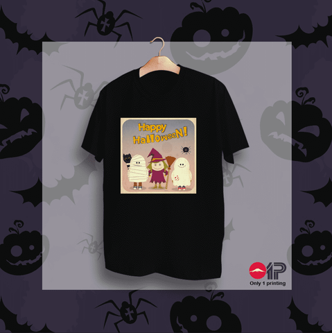  Áo thun in họa tiết Halloween HW-14 