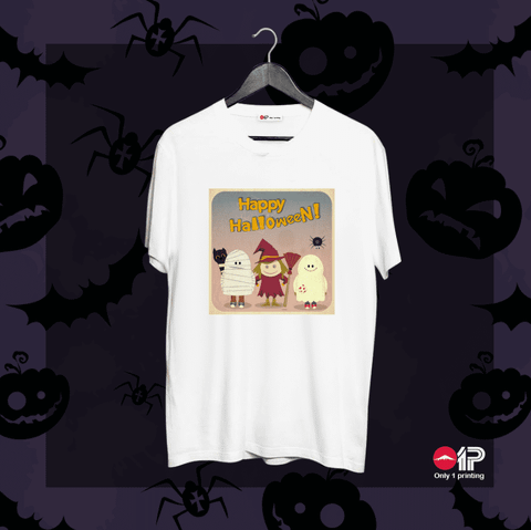  Áo thun in họa tiết Halloween HW-14 