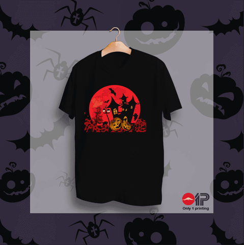  Áo thun in họa tiết Halloween HW-16 