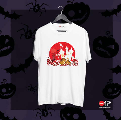  Áo thun in họa tiết Halloween HW-16 