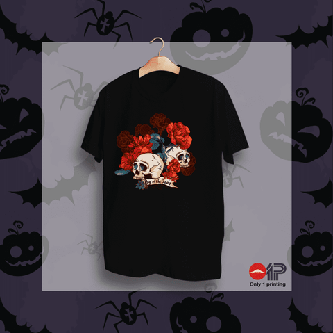  Áo thun in họa tiết Halloween HW-18 