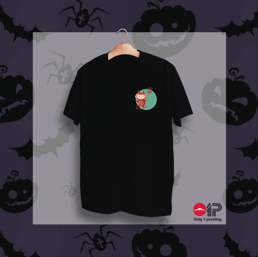 Áo thun in họa tiết Halloween HW-23