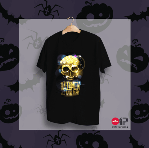  Áo thun in họa tiết Halloween HW-28 