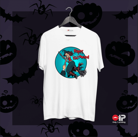 Áo thun in họa tiết Halloween HW-35 
