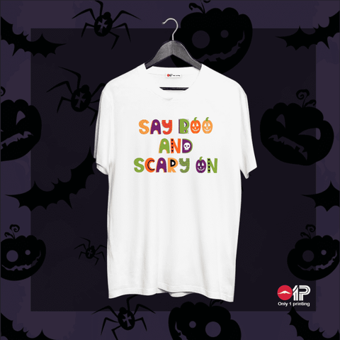  Áo thun in họa tiết Halloween HW-36 
