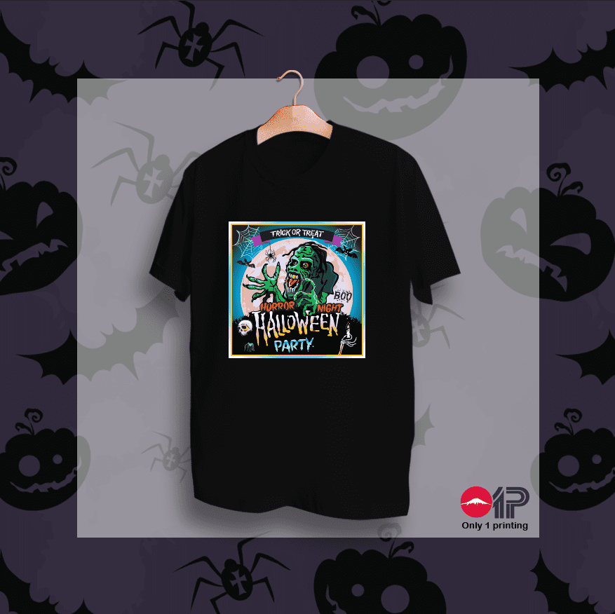 Áo thun in họa tiết Halloween HW-39