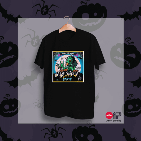  Áo thun in họa tiết Halloween HW-39 
