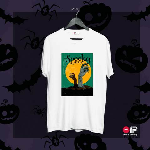  Áo thun in họa tiết Halloween HW-33 