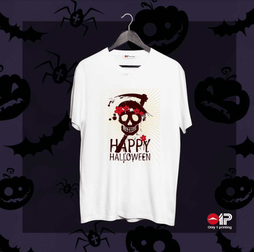 Áo thun in họa tiết Halloween HW-10