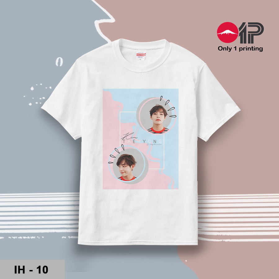 Áo thun in hình Idol Hàn quốc IH - 10