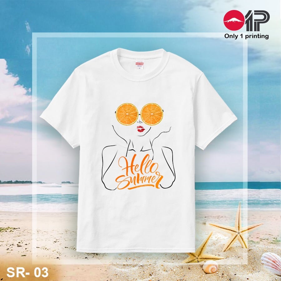 Áo thun in họa tiết cho mùa hè SM-08