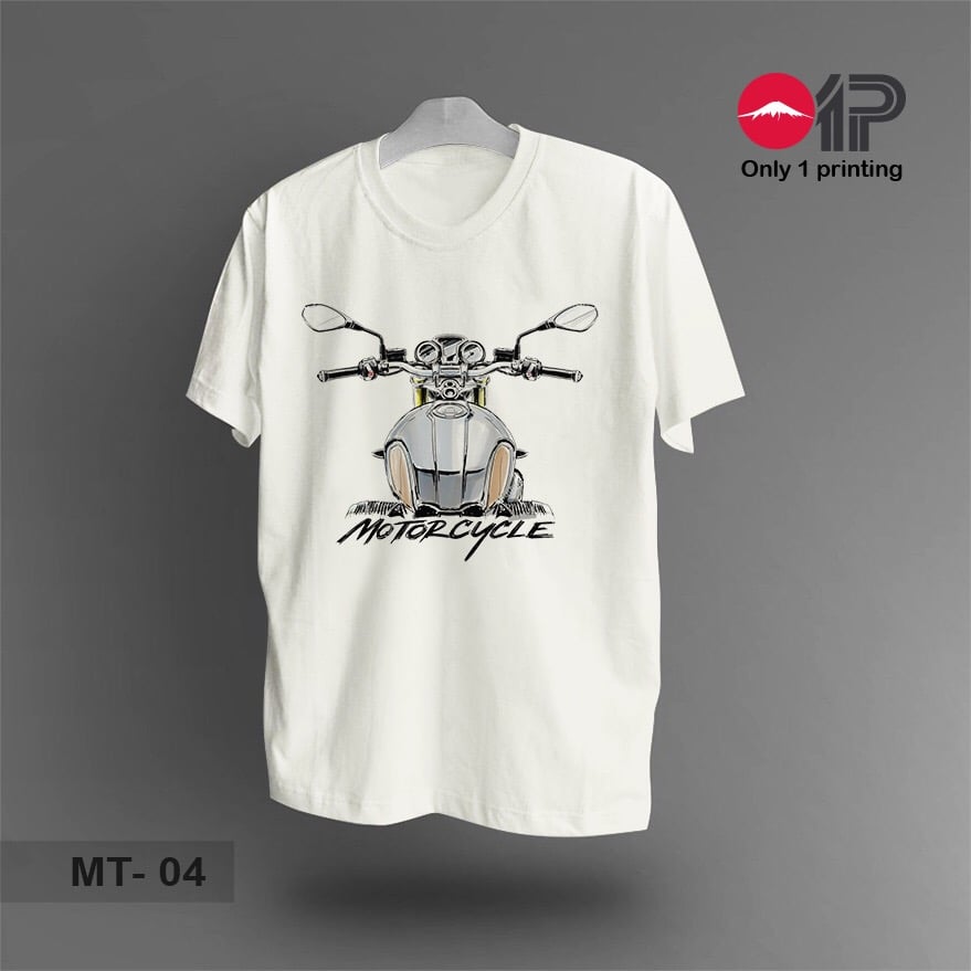 Áo thun in Moto MT-04 cá tính cho nam