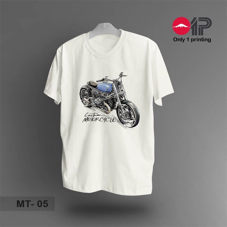 Áo thun in Moto MT-03 cá tính cho nam