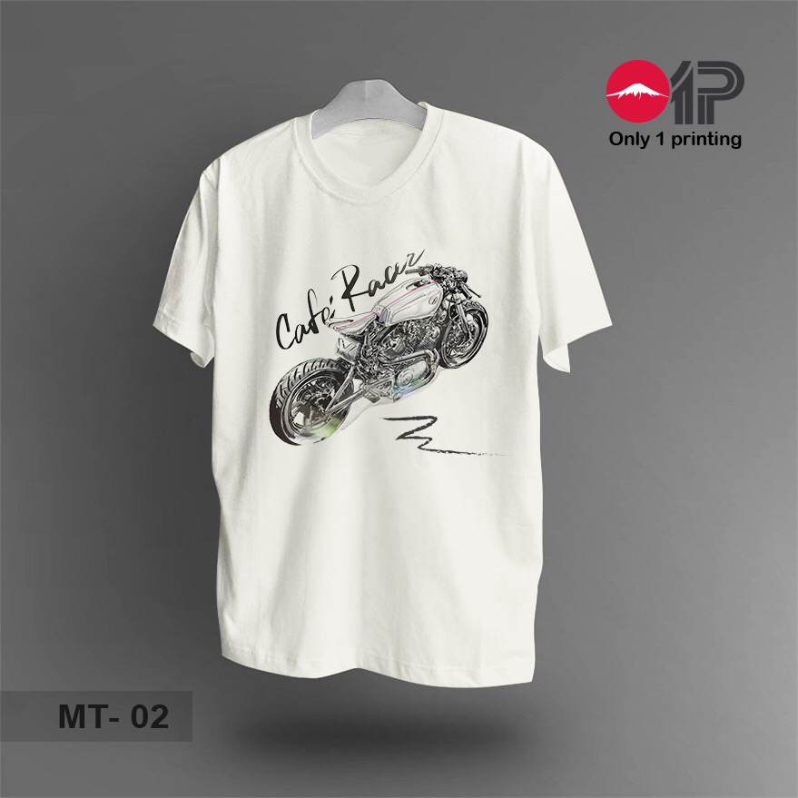 Áo thun in Moto MT-02 cá tính cho nam