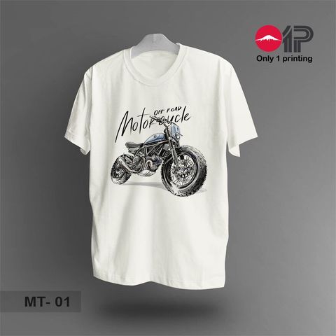  Áo thun in Moto MT-01 cá tính cho nam 