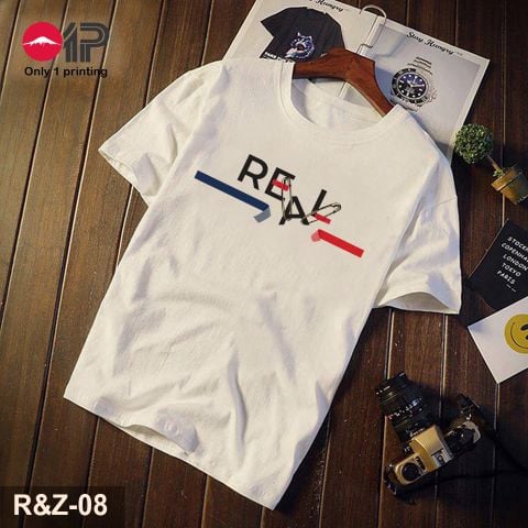  Áo thun in BST Rib Zip RZ-03 