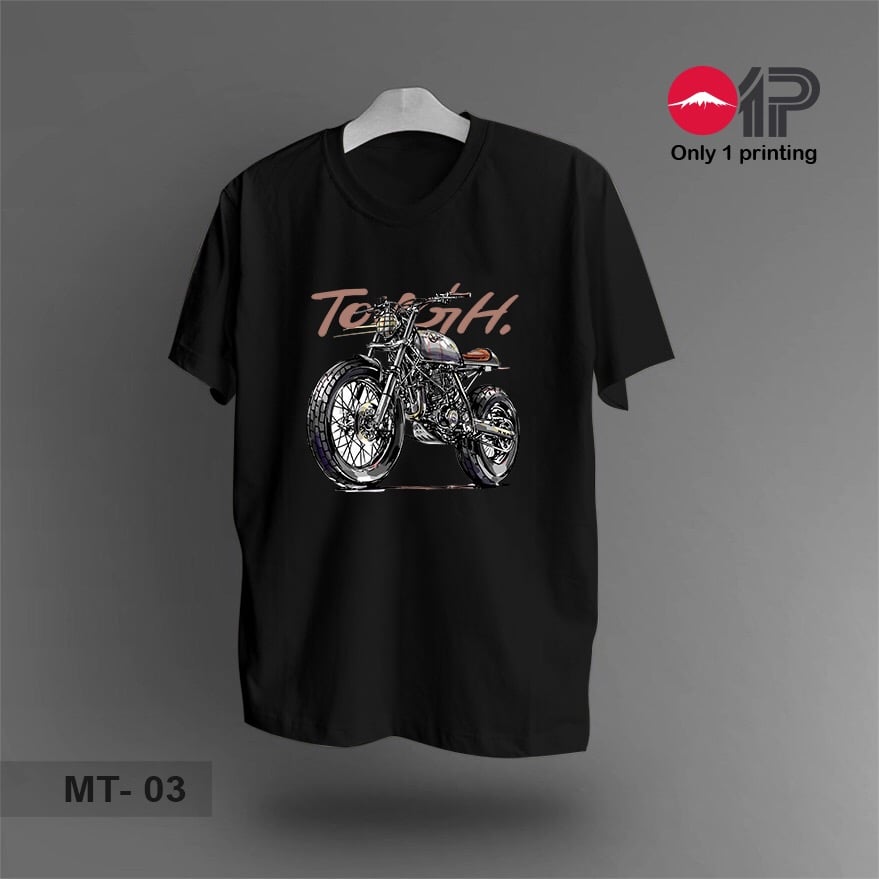 Áo thun in Moto MT-09 cá tính cho nam