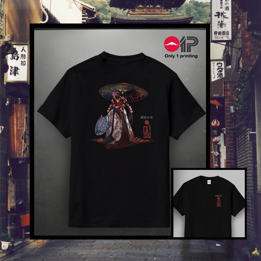 Áo thun in hình chất Nhật SA-04