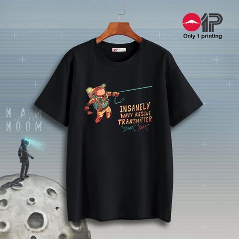  Áo thun in họa tiết Phi hành gia HG-02 