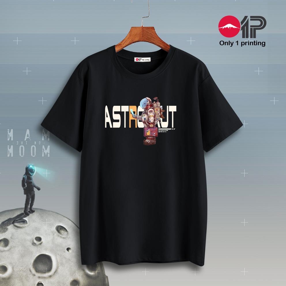 Áo thun in hoạ tiết Phi Hành Gia HG-04