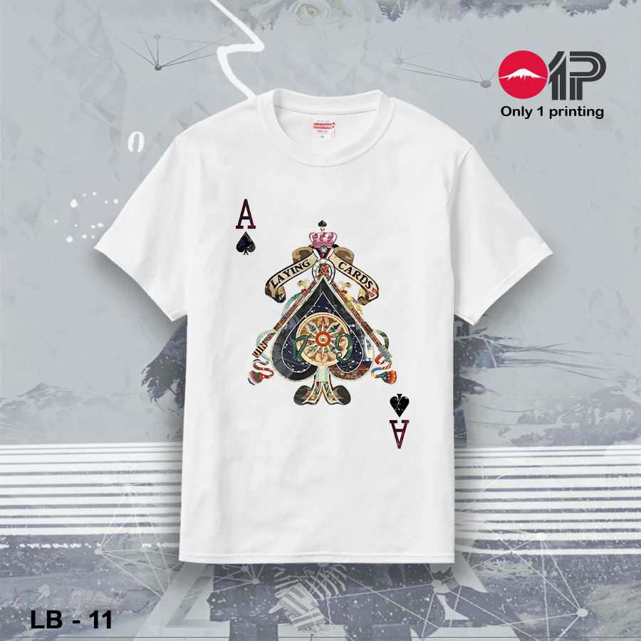Áo thun in Lá bài LB - 11