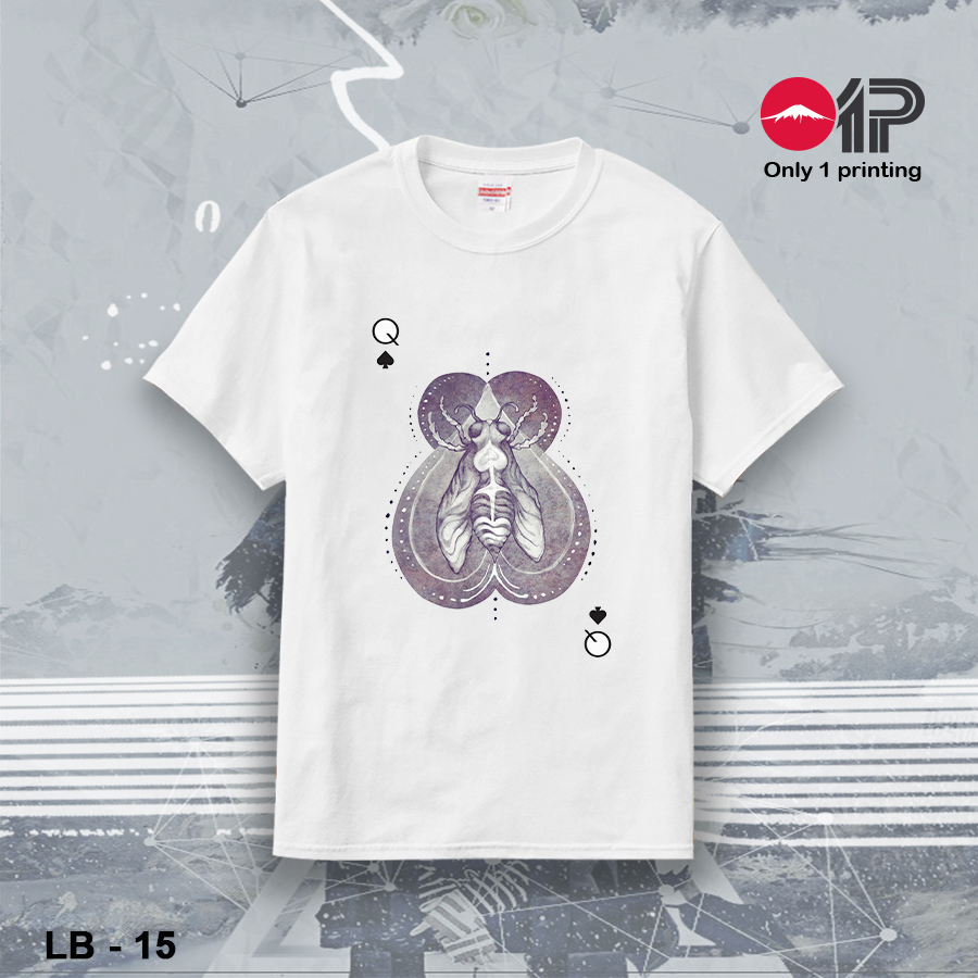 Áo thun in Lá bài LB - 15