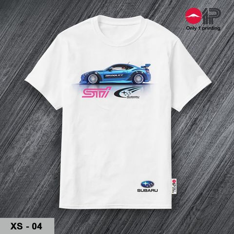  Áo thun in chất lượng BST Xe hơi XS - 04 