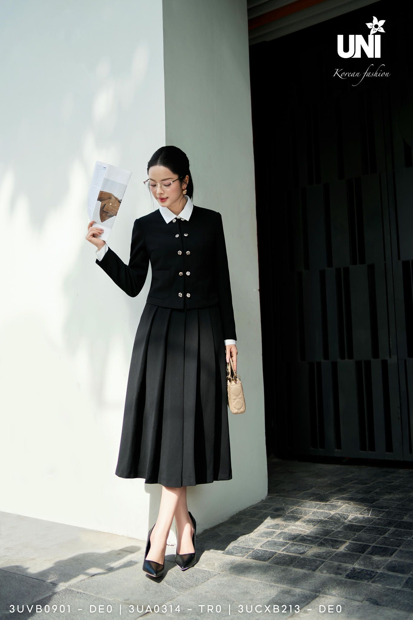 Chân váy xòe 3UCXB213