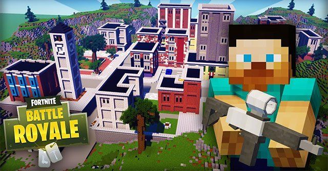  Battle Royale Mod Mod bắn súng sinh tồn cho Minecraft 