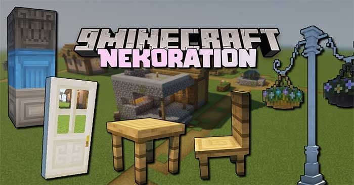 Nekoration Mod Mod Minecraft Nội thất trang trí nhà – mobifirst